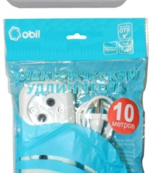Удлинитель ОБИХОД РС-3 (ШВВП) 3x10 м (40) 150-509