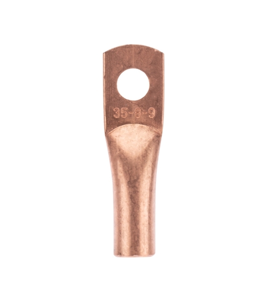 Наконечник медный ТМ 35-8-9 (35мм² - Ø8мм) (в упак. 5 шт.) Rexant