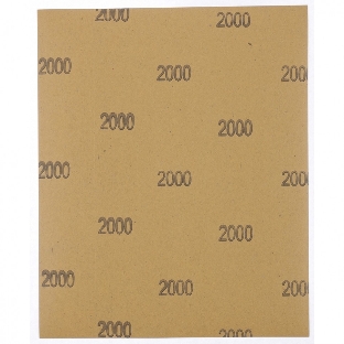Шлифлист Matrix на бумажной основе, P 2000, 230 х 280 мм, 10 шт., водостойкий