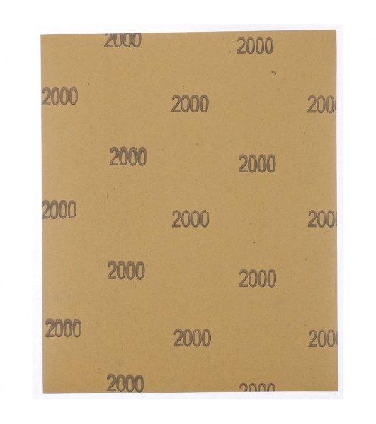 Шлифлист Matrix на бумажной основе, P 2000, 230 х 280 мм, 10 шт., водостойкий