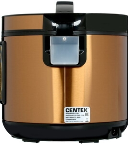 Мультиварка Centek CT-1495 черный/золотистый, 5.0 л, 42 программы + Мультишеф
