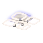 Потолочный светодиодный светильник FA3861/4+1 WH белый 70W 3000K-6400K+RGB 400*400*115 (ПДУ РАДИО 2.4G), фото8