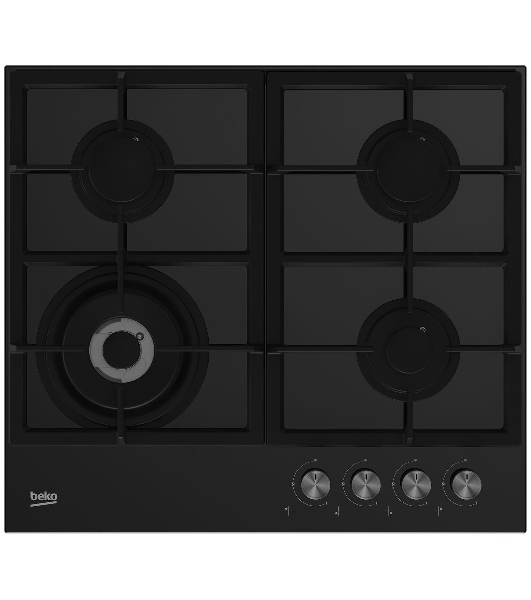 Газовая варочная панель Beko HILW 64225 S, черный