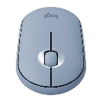 Мышь беспроводная Logitech Pebble M350 серый, 1000 dpi, радиоканал, Bluetooth, USB, кнопки - 3, фото7