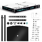 Стойка для телевизора с кронштейном ONKRON 30'-60', черный, фото14