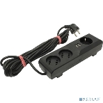 Сетевой фильтр Surge protector Pilot 3G 3xGP euro outlets, 10А/2.2 кВа, 2xUSB, 5m, черный, фото8