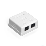 Розетка компьютерная двойная ExeGate SM2-RJ45-C6 RJ-45 кат.6 UTP Krone/110, фото8