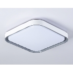 Потолочный светодиодный светильник Ambrella light FZ1256 WH/GR белый/серый 27W 5000K 350*350*60 (Без ПДУ), фото 1