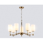 Люстра Ambrella light LH56053/7 BS/FR латунь/белый матовый E14*7 max 40W D680*950, фото8