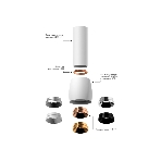 Насадка для корпуса светильника N7033 MCH хром матовый D70*H27mm Out10mm MR16, фото9