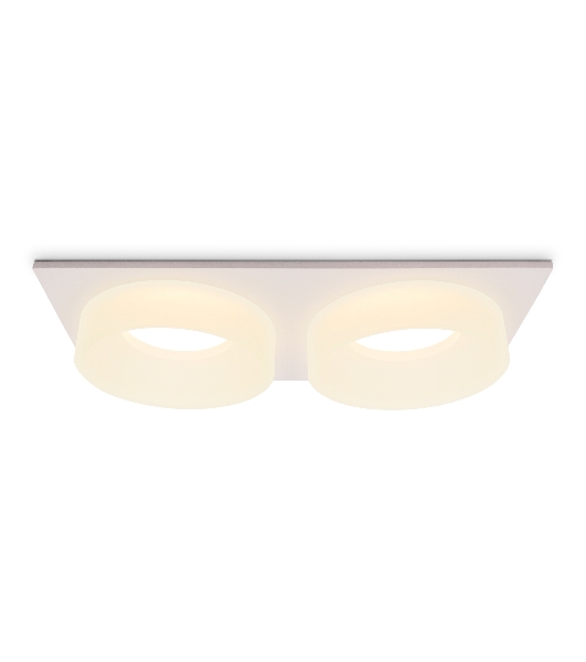 Светильник Ambrella light TN1317/2 SWH/FR белый песок/белый матовый GU5.3 182*92*45