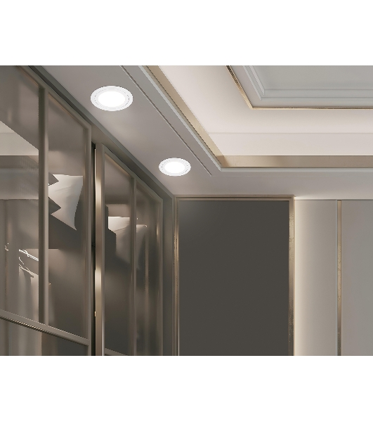 Светильник Ambrella light TN51822 WH белый GX53 max 15W D110*39