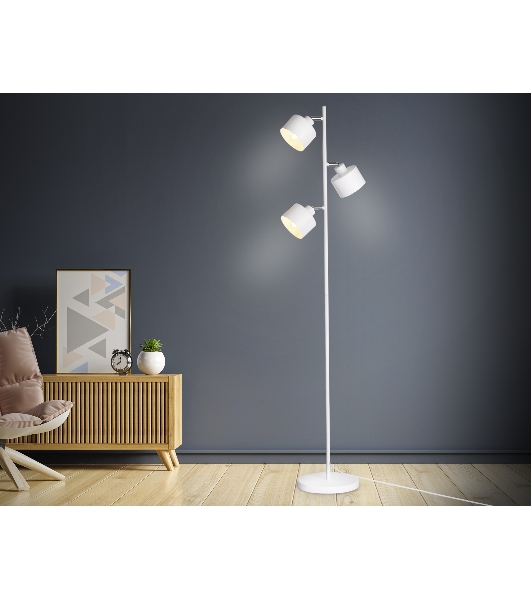 Светильник Ambrella light TR8154/3 WH белый E27*3 max 40W D370*1530