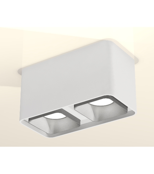 Светильник Ambrella Light XS7850003 SWH/SSL белый песок/серебро песок MR16 GU5.3 (C7850, N7703)