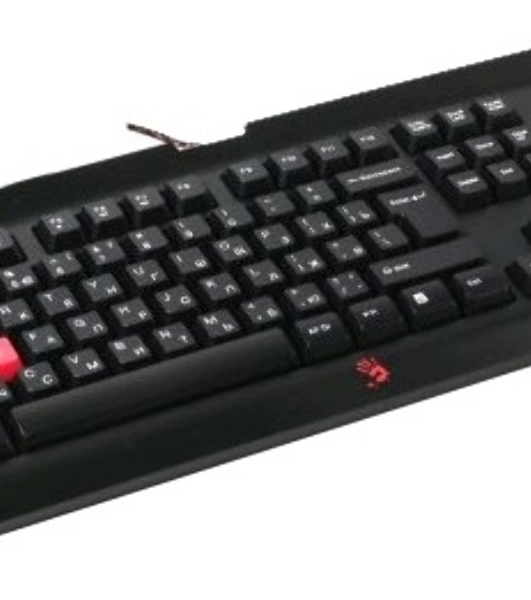 Клавиатура проводная A4Tech Bloody Q100 USB черный
