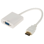 Переходник Rexant шт. HDMI - гн. VGA (провод) + 3. 5 мм Аудио с питанием, фото 1