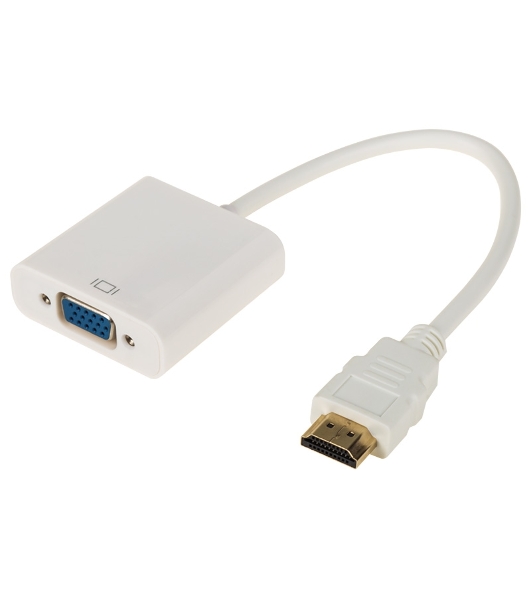 Переходник Rexant шт. HDMI - гн. VGA (провод) + 3. 5 мм Аудио с питанием