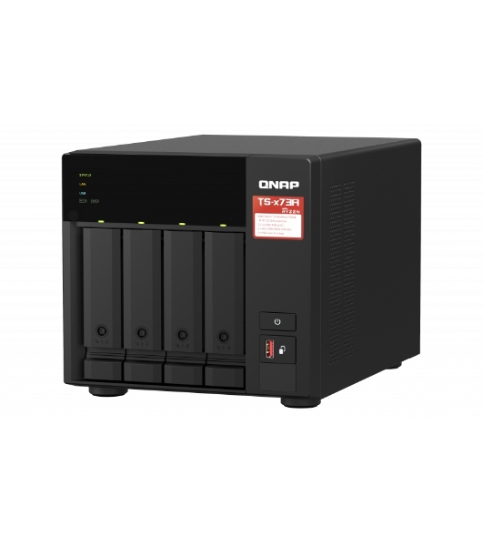 Сетевое хранилище NAS Qnap TS-473A-8G 4-bay Ryzen V1500B