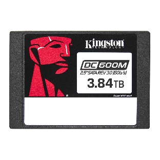 Накопитель SSD Kingston SSD DC600M, 3840Gb, SATA III, 2.5', R/W 560/530
