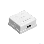 Розетка компьютерная двойная ExeGate SM2-RJ45-C6 RJ-45 кат.6 UTP Krone/110, фото7