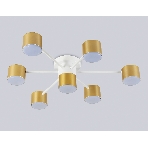 Потолочный светильник Ambrella light FL51725/7 WH/GD белый/золото GX53/7 max 12W 645*135, фото 1