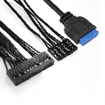 Компьютерный корпус ExeGate EX284031RUS Minitower BA-203U Black, mATX, (AA500, 80мм), 2хUSB+1хUSB 3.0, Audio, фото6