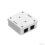 Розетка компьютерная двойная ExeGate SM2-RJ45-C6 RJ-45 кат.6 UTP Krone/110, фото6