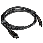 Кабель аудио-видео Buro HDMI (m)/HDMI (m) 1м. черный, фото4