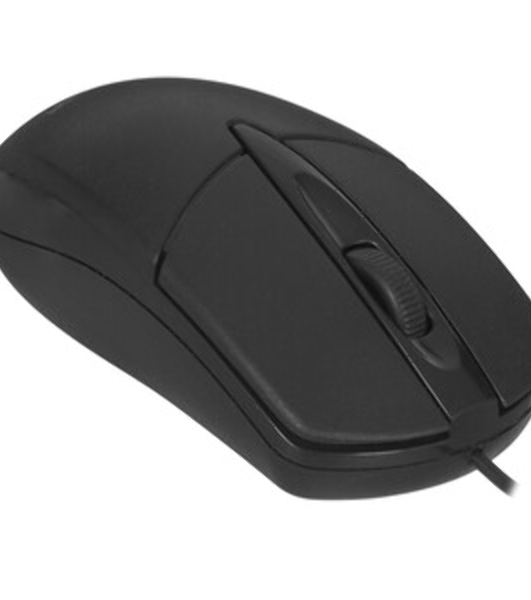 Мышь проводная Гарнизон GM-220 черный, 1000 dpi, USB, кнопки - 3
