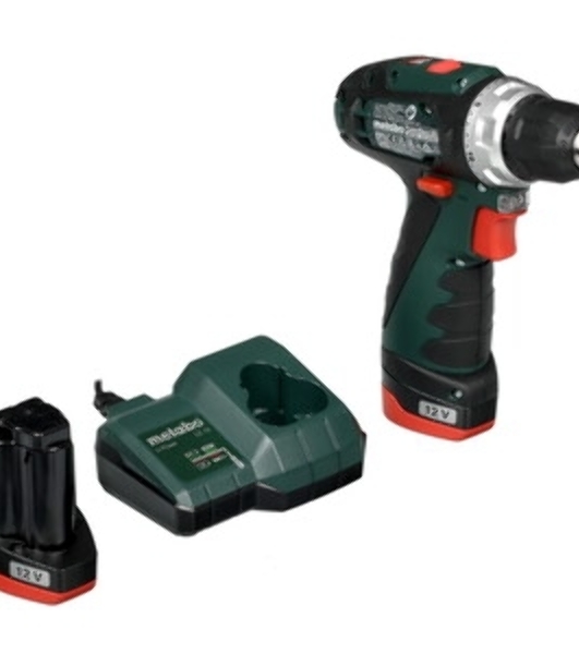 Дрель-шуруповерт Metabo PowerMaxx BS BL 12, 12 В, 2 Ач, 38 Нм, бесщеточный