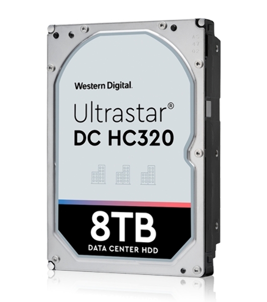 Жесткий диск для сервера WD/HGST Ultrastar 7K8 (3.5’’, 8Tb, 256MB, 7200 RPM, SAS 12Gb/s, 512E SE), SKU: 0B36400
