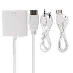 Переходник Rexant шт. HDMI - гн. VGA (провод) + 3. 5 мм Аудио с питанием, фото3