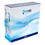Кабель SkyNet Premium UTP outdoor 4x2x0,51 на тросу, медный, FLUKE TEST, кат.5e, однож., 100 м, box, черный, фото 1