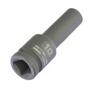 Головка ударная удлиненная шестигранная Stels 10 мм, 1/2', CrMo