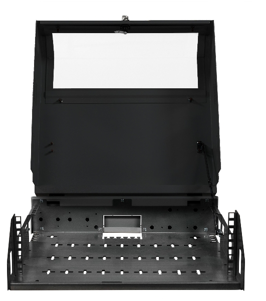 Шкаф коммутационный NTSS (NTSS-SOHO5U-BL) настенный 5U 520x140 мм пер. дв. стекл несъемн. бок. пан. 80 кг черный