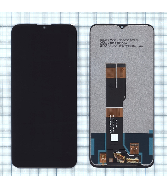 Дисплей для Nokia G20 черный