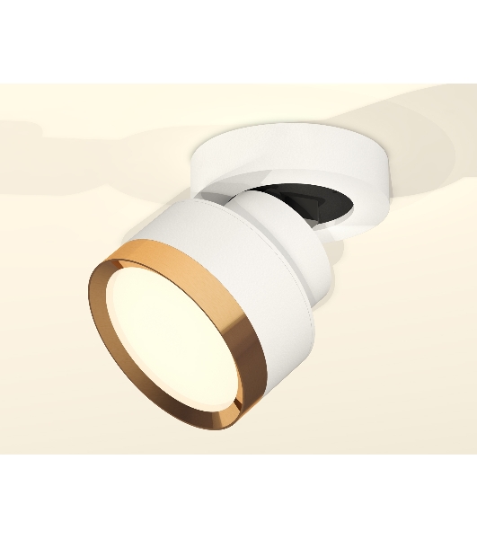 Светильник Ambrella Light XM8101004 SWH/PYG белый песок/золото желтое полированное GX53 (A2228, A2105, C8101, N8124)