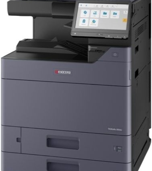 МФУ лазерное Kyocera TASKalfa 2554ci (1102YP3NL0/1102YP3NLV), A3, цветной, печ. до 25 стр/мин. (А4 ч/б) до 12 стр/мин. (А4 цвет), скан. до 200 стр/мин (двустороннее), 1200 x 4800 dpi (печать) 600x600dpi (скан.), USB, Ethernet, без крышки/тонера