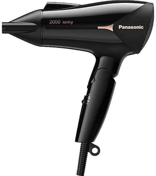 Фен Panasonic EH-NE66-K865 черный, 2000 Вт, ионизация, компактный