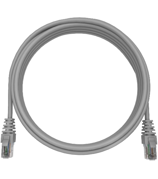 Патч-корд NTSS NTSS-PC-UTP-RJ45-6-1.0-LSZH-GY NTSS-PC-UTP-RJ45-6-1.0-LSZH UTP RJ-45 вил.-вилка RJ-45 кат.6 1м серый LSZH (уп.:1шт) 24AWG