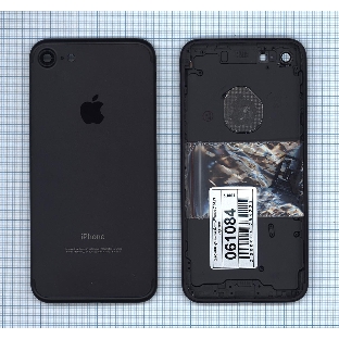 Задняя крышка для iPhone 7 (4.7) черный