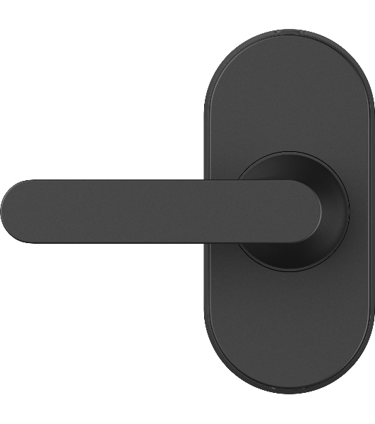 Умный замок Aqara Smart Door Lock U300 навесной разбл.отпеч.паль./код/пар/NFC/прил/мех.кл черный (DL-D02D BL)
