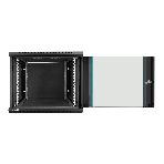 Шкаф телекоммуникационный 19' настенный 9U ExeGate EC-WM-9U.600.G.BLACK (19', 9U, 600x600x500мм (ШхГхВ), передняя дверь закаленное стекло, съемные боковые панели, пыле- и влагозащита IP23, черный RAL 9004), фото22