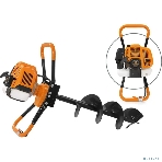Мотобур Carver AG-43/000 бытовой 2-х такт. 1250Вт 1.7л.с. 43см3 6500об/мин, фото6