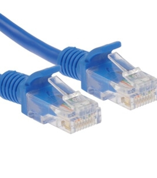 Патч-корд медный UTP Cablexpert PP10-1M/B cat.5e, 1м, литой, многожильный, синий