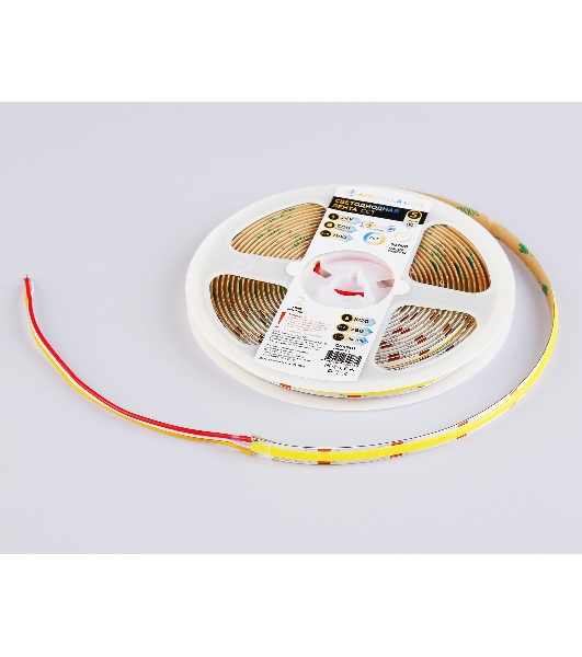 Светодиодная лента Ambrella light GS4901 COB 608Led/ 12W m/ 24V IP20 CCT 3000-6500K/ 5m*8mm*2.2mm (3 конт.)
