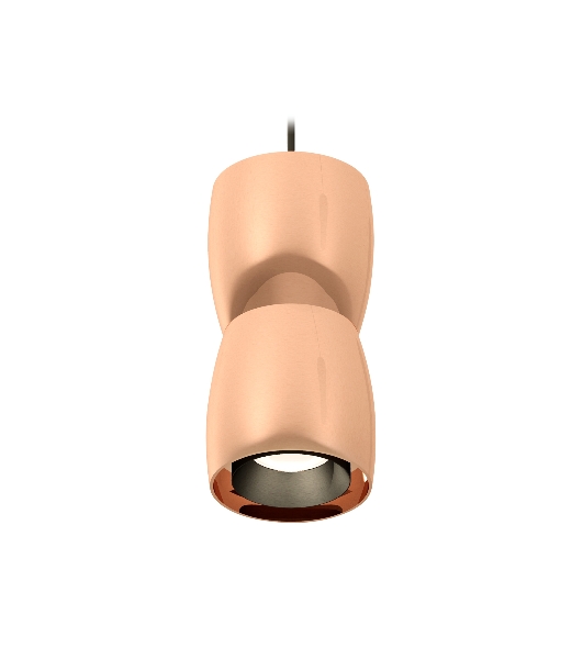 Светильник Ambrella Light XP1144010 PPG/SBK/PBK золото розовое полированное/черный песок/черный полированный MR16 GU5.3