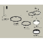 Светильник Ambrella light XR92091210/16 SBK/PPH/PBK черный песок/графит полированный/черный полированный GX53, фото 1