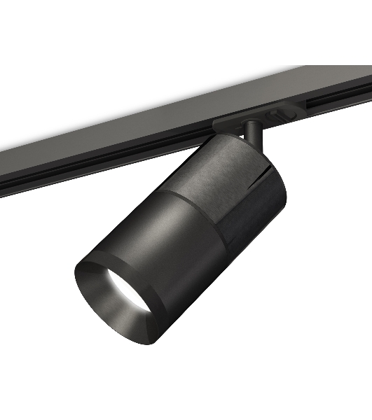 Светильник Ambrella light XT7402050 SBK/DCH/PBK черный песок/черный хром/черный полированный MR16 GU5.3
