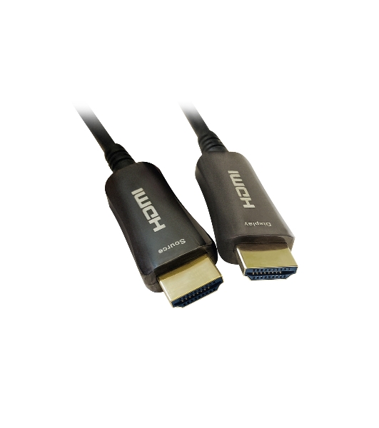Кабель аудио-видео Digma HDMI 2.0 AOC HDMI (m)/HDMI (m) 30м. позолоченные контакты черный